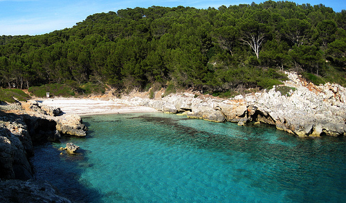 Cala Fustam , Minorca